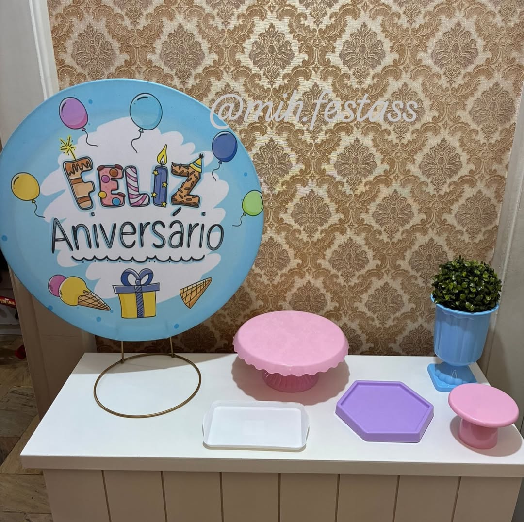 Decoração feliz aniversário