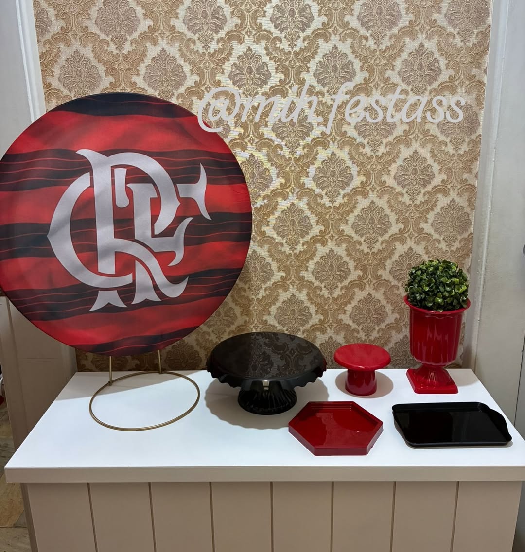 Decoração festa Flamengo