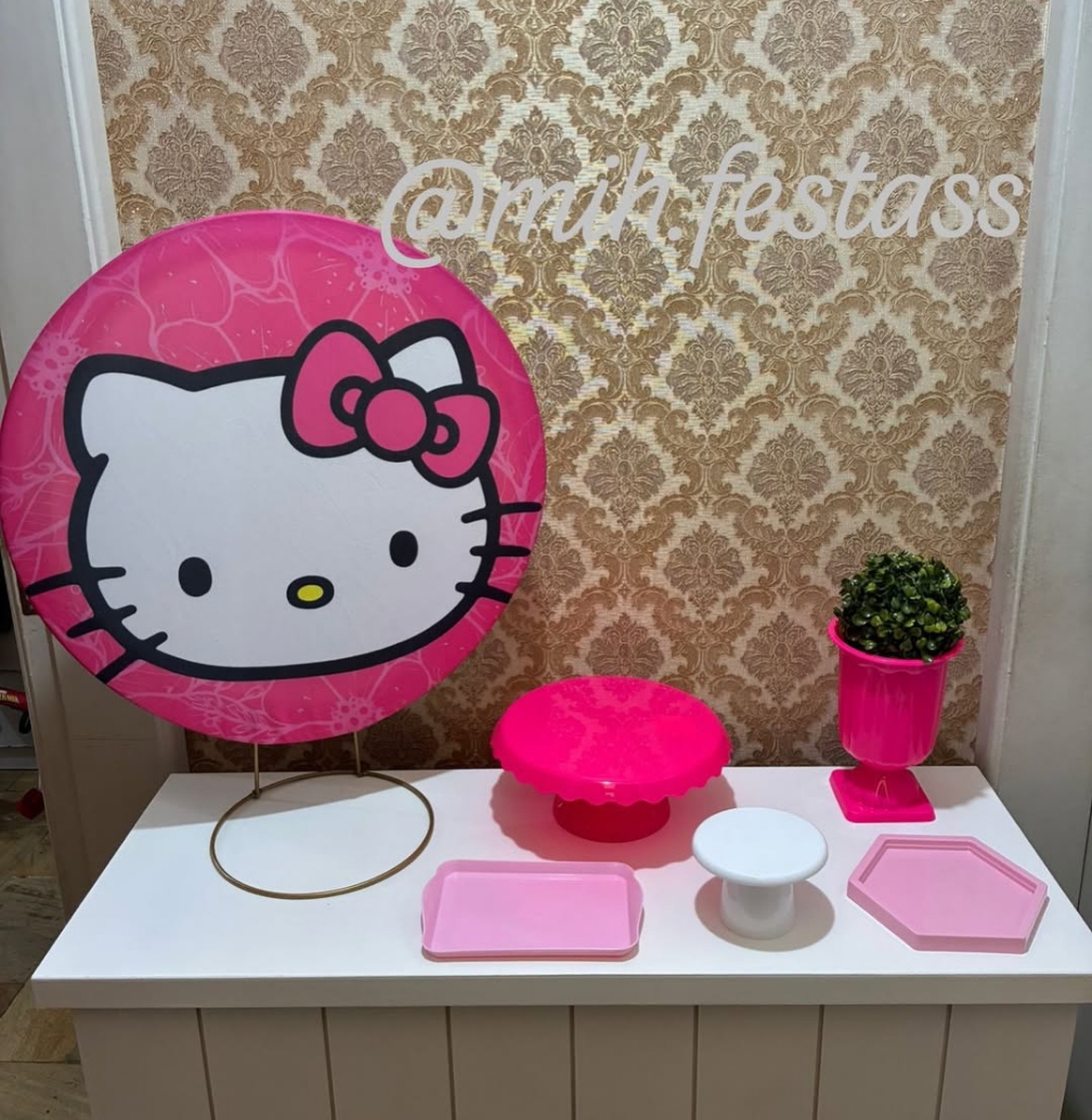 Decoração festa Hello Kitty