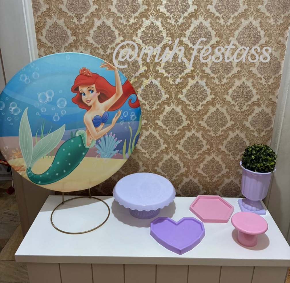 Decoração festa Pequena Sereia
